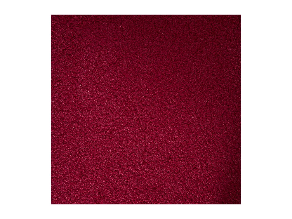 Ergonomische fauteuil van topkwaliteit met exclusieve Teddy-bekleding uniek ontwerp maximale rugsteun en comfort rood