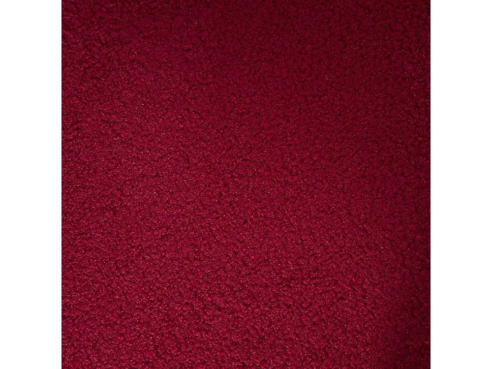 Ergonomische fauteuil van topkwaliteit met exclusieve Teddy-bekleding uniek ontwerp maximale rugsteun en comfort rood