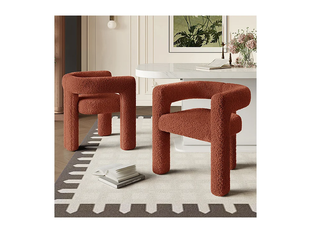 Fauteuil ergonomique Teddy Flor haut de gamme design unique confort maximal polyvalent montage rapide marron