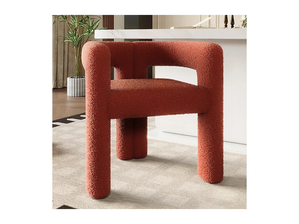 Ergonomische fauteuil Teddy Flor hoogwaardig uniek ontwerp maximaal comfort veelzijdig snelle montage bruin