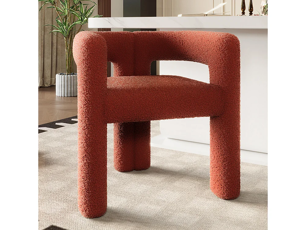 Fauteuil ergonomique Teddy Flor haut de gamme design unique confort maximal polyvalent montage rapide marron