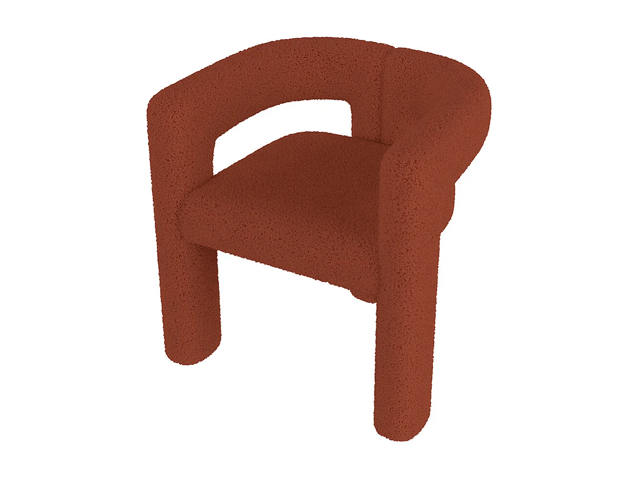 Fauteuil ergonomique Teddy Flor haut de gamme design unique confort maximal polyvalent montage rapide marron