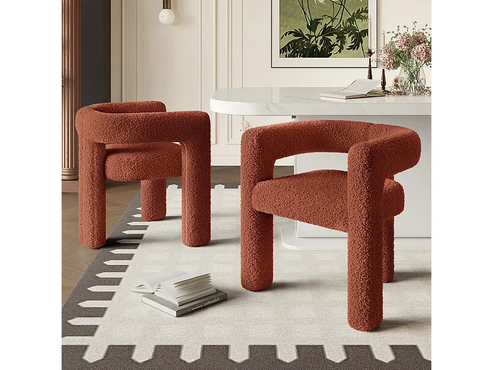 Fauteuil ergonomique Teddy Flor haut de gamme design unique confort maximal polyvalent montage rapide marron