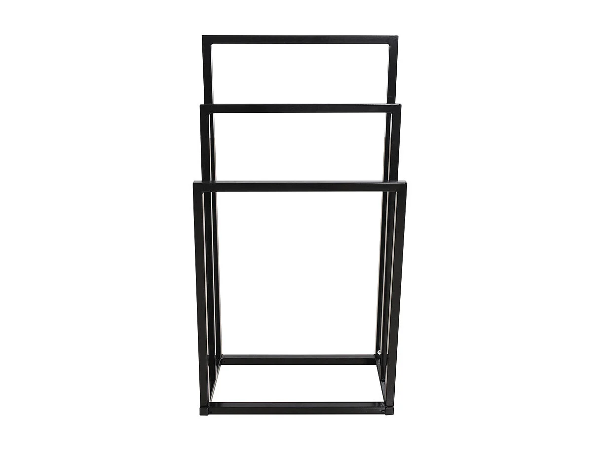 Porte serviettes salle de bain sèche serviettes large 3 niveaux extérieur sur pied piscine présentoir serviettes extra larges