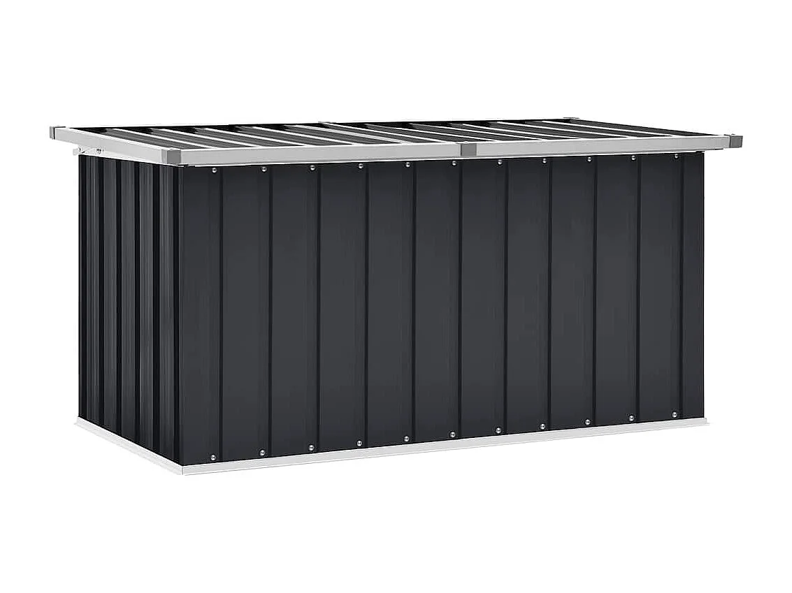 Arcón de jardín Antracita 129x67x65 cm