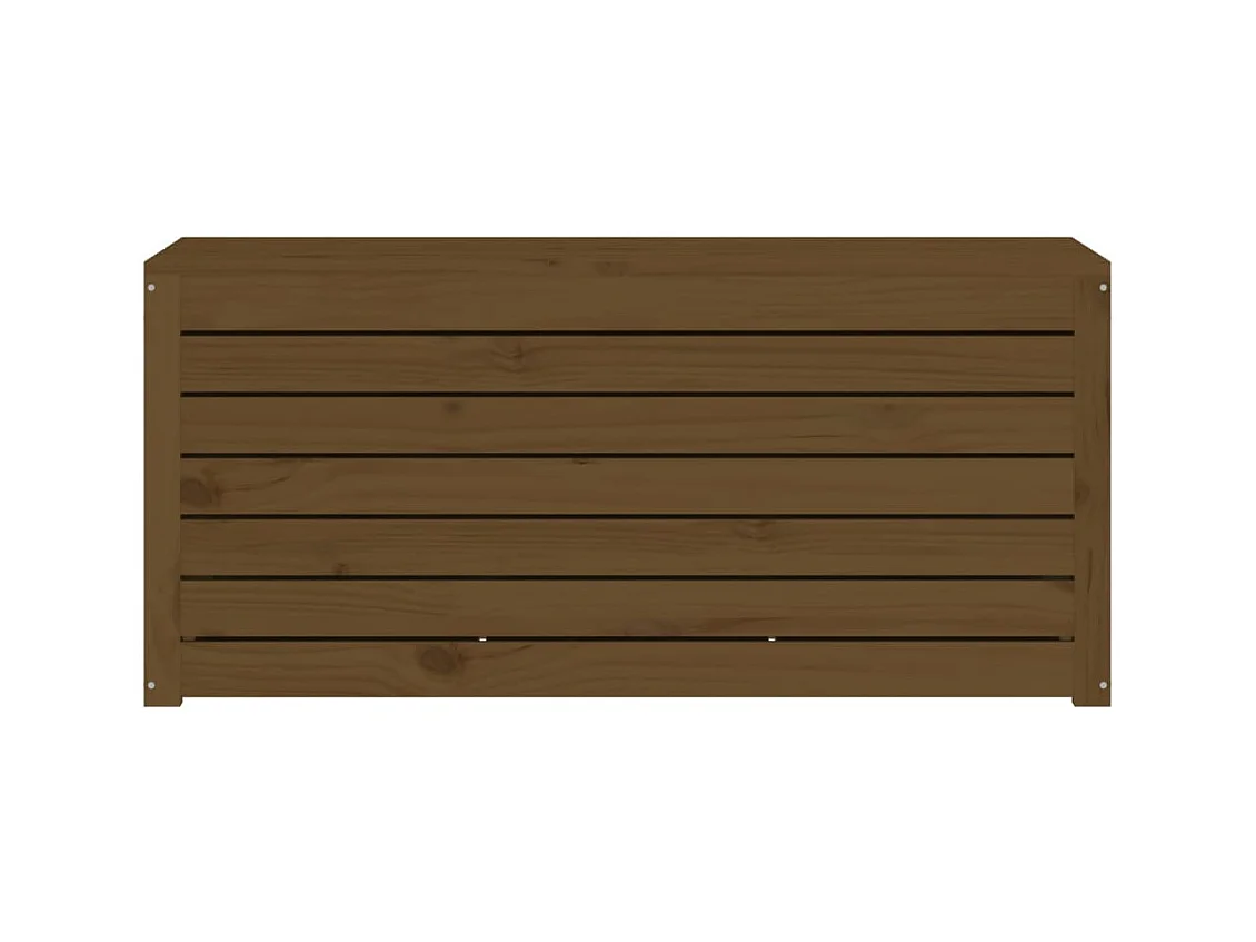 Honingbruine tuinbak 101x50,5x46,5 cm massief grenenhout