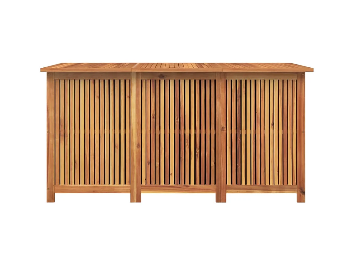 Tuinopbergbox 150x80x75 cm massief acaciahout