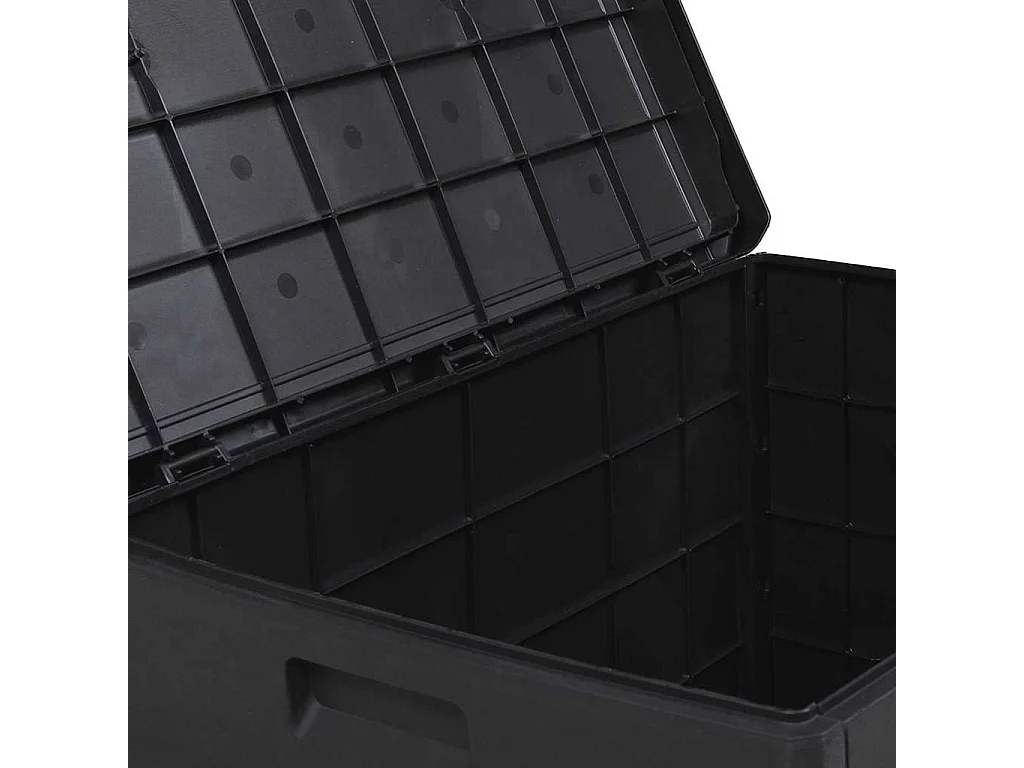 Boîte de jardin - Anthracite, 77,5 x 54,5 x 53 cm, Plastique, 170 L