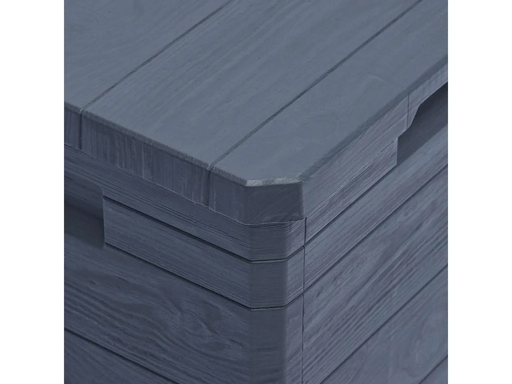 Caja de almacenamiento para jardín de 90 L en color antracita