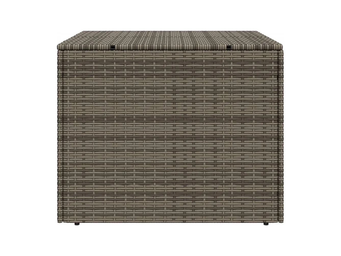 Grijze tuinopbergbox 291L geweven hars