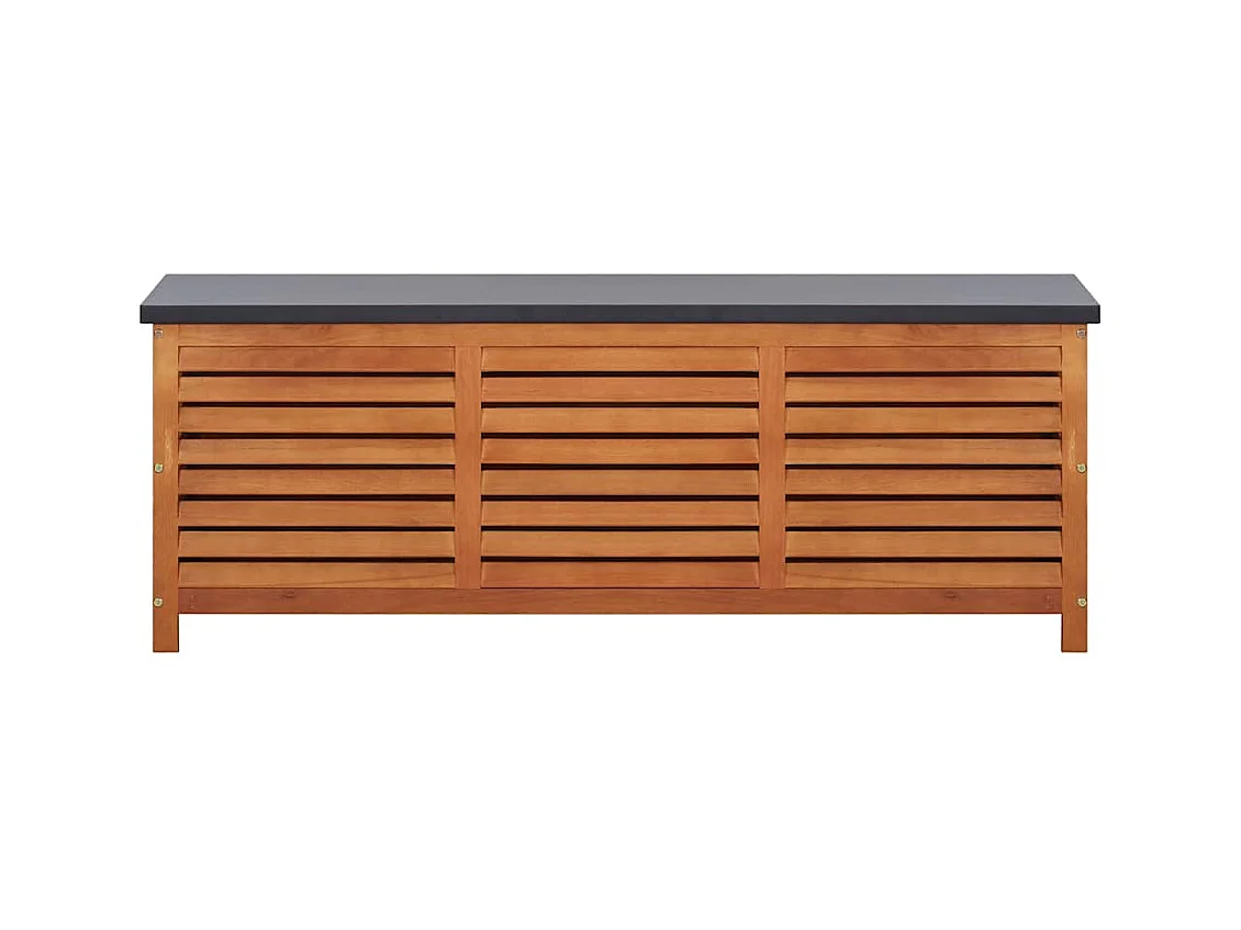 Tuinopbergbox 150x50x55 cm Massief Eucalyptus