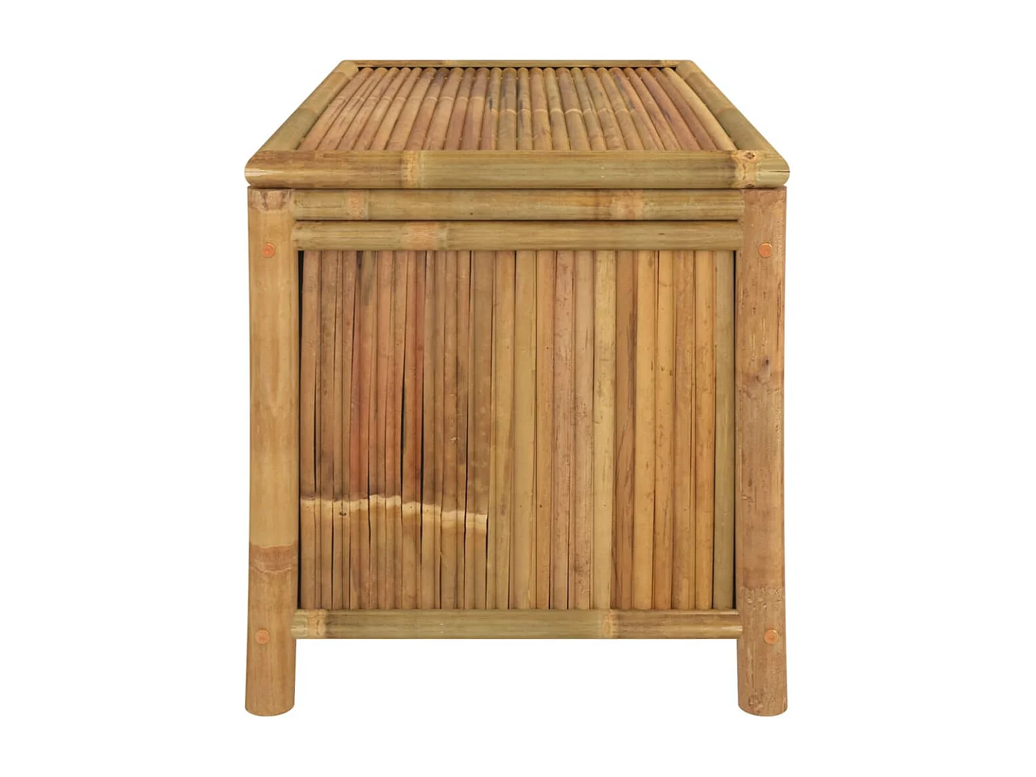 Caja de almacenamiento de jardín 90x52x55 cm Bambú