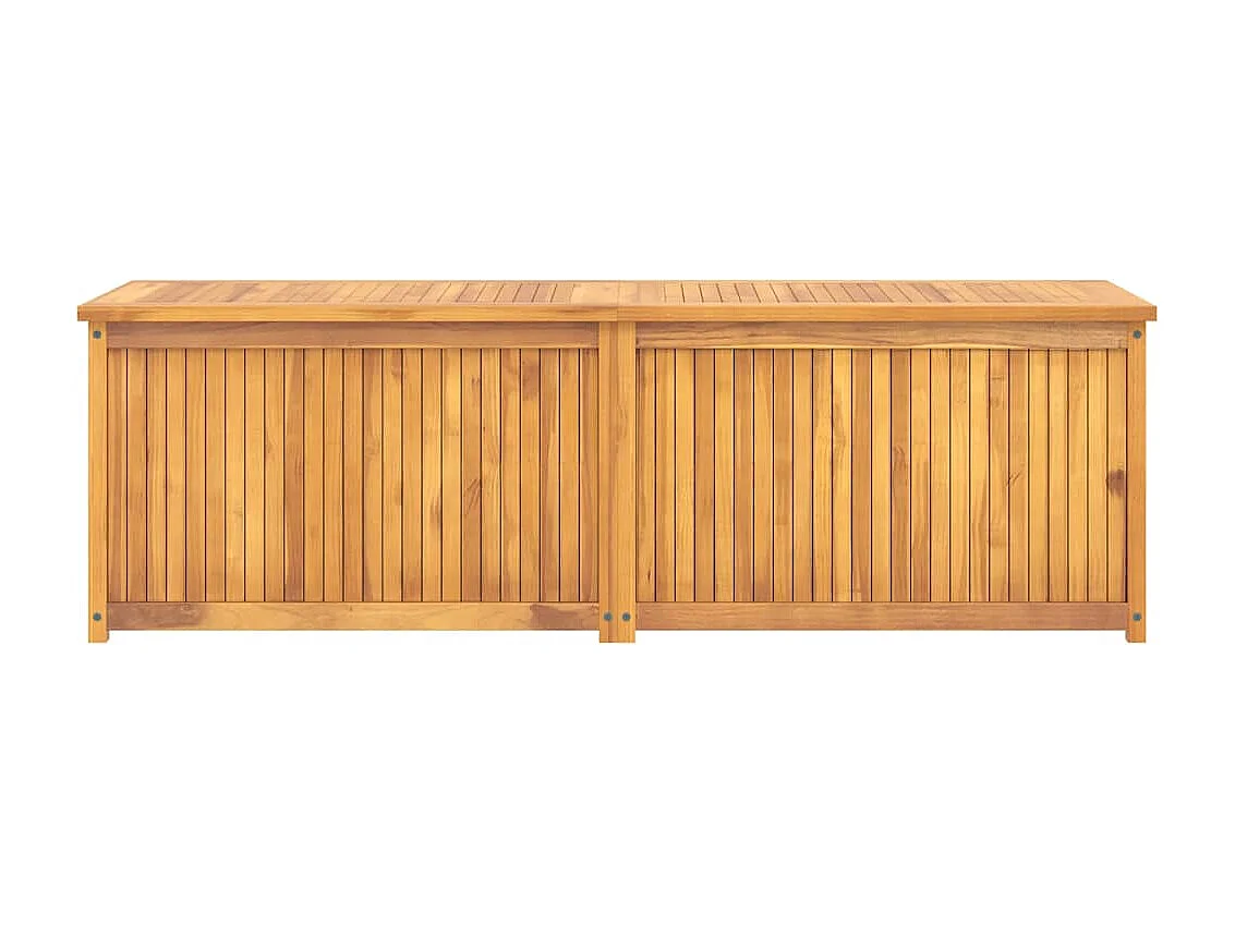 Cassetta da giardino 175x50x55 cm Legno massello di teak