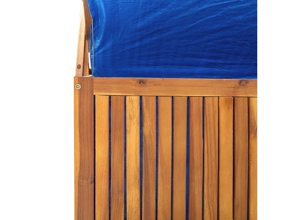 Boîte de rangement avec treillis 99x50x160 cm Acacia massif