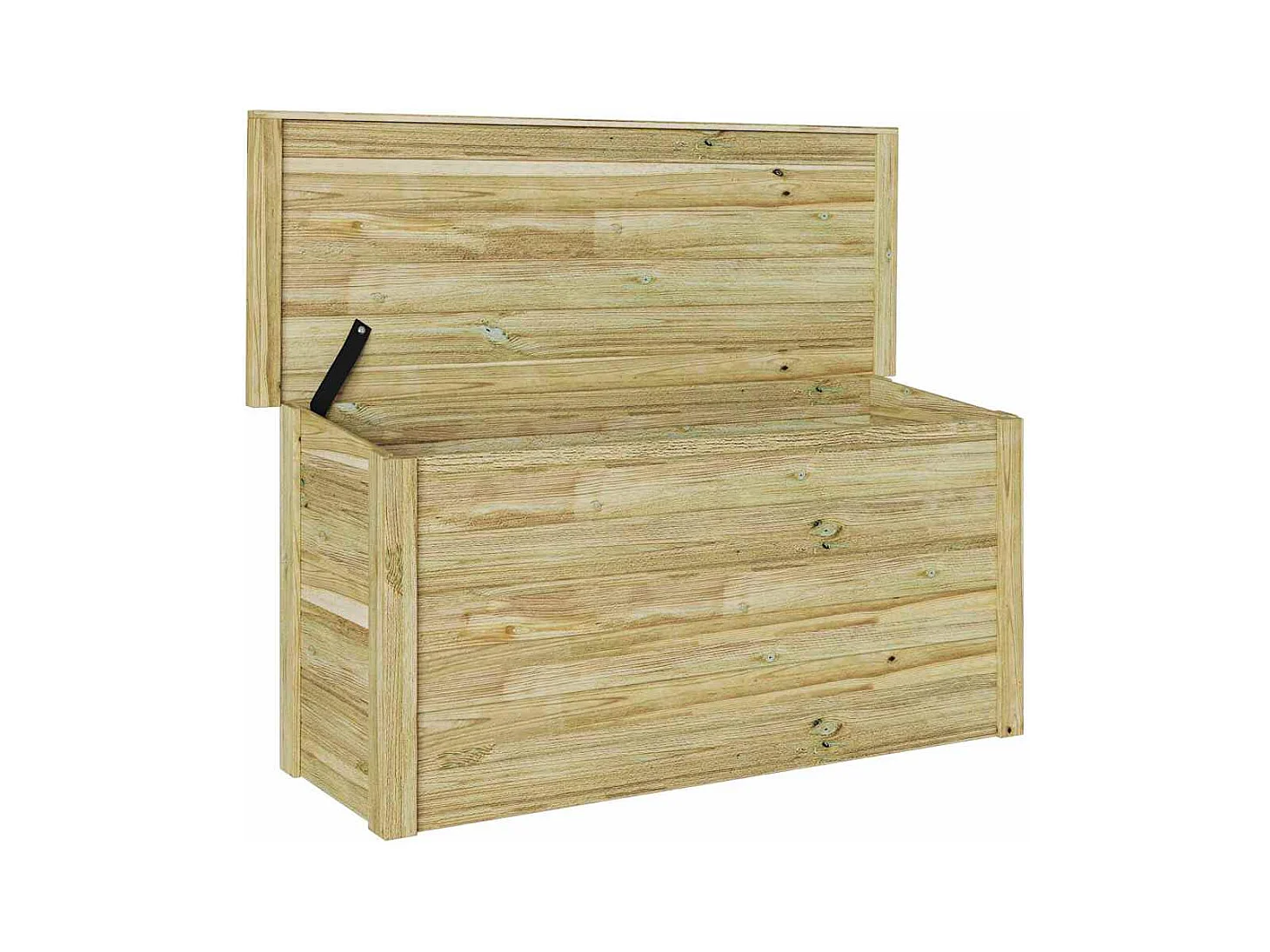 Boîte de rangement 44x119x57 cm Bois imprégné de pin