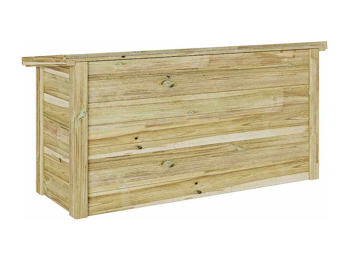 Boîte de rangement 44x119x57 cm Bois imprégné de pin