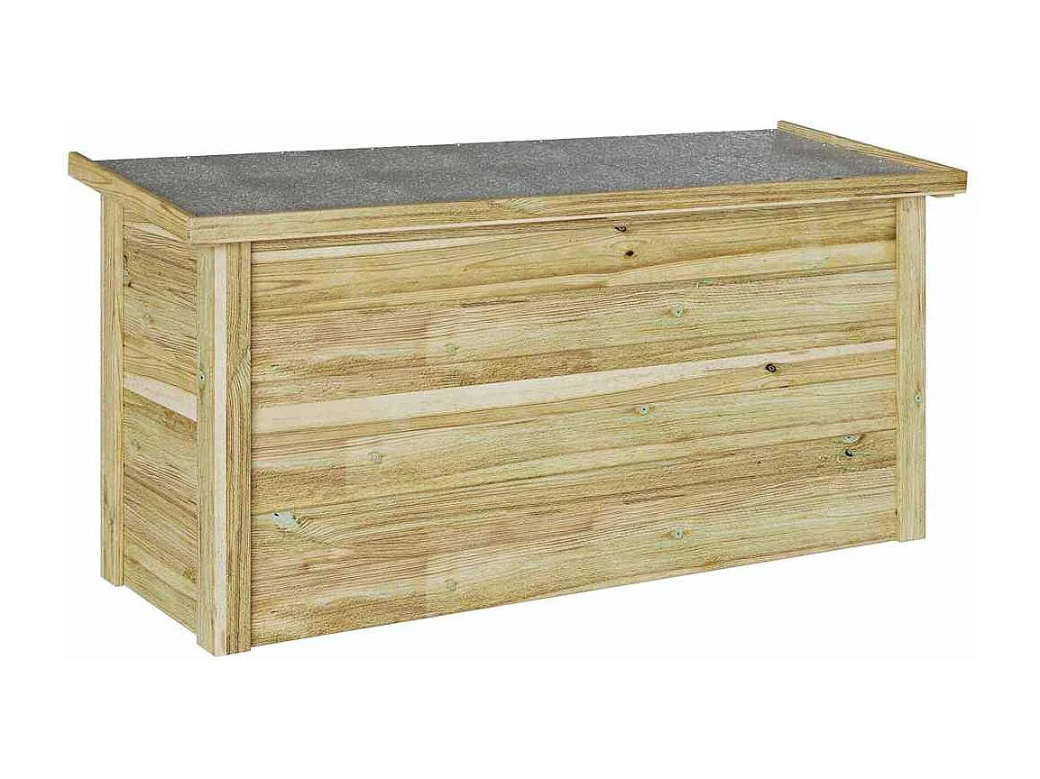Boîte de rangement 44x119x57 cm Bois imprégné de pin
