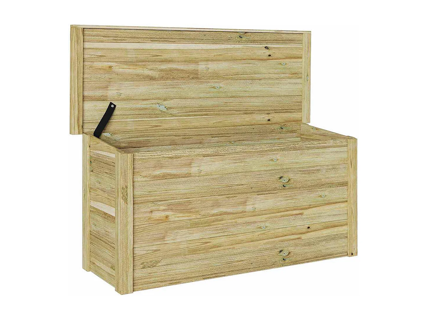 Boîte de rangement 44x119x57 cm Bois imprégné de pin