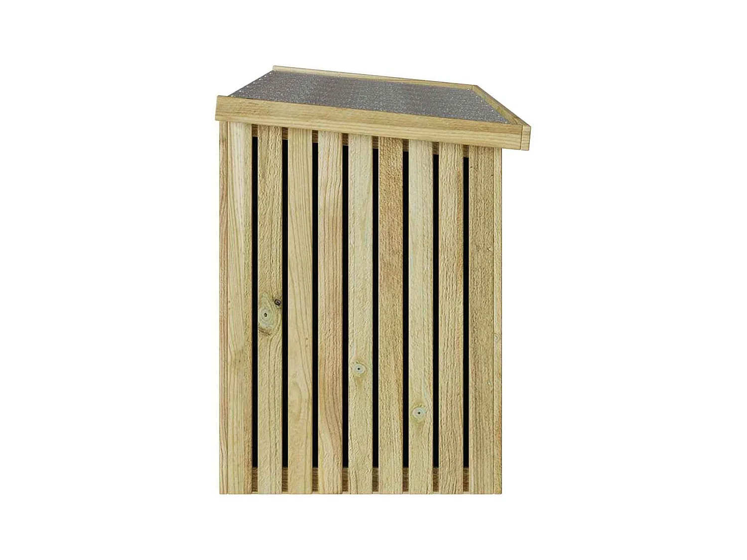 Coffre de Rangement 119x44x58.5 cm Bois de Pin Traité