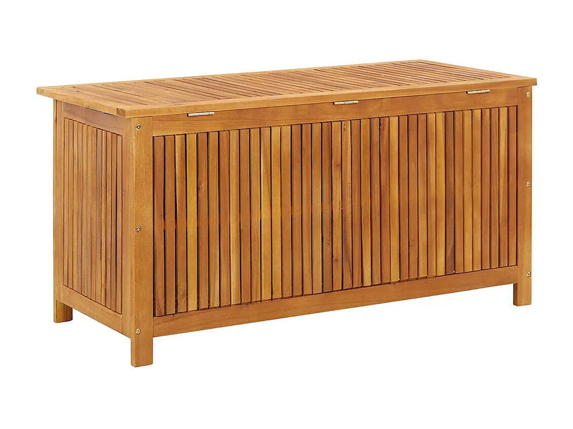Tuinopbergbox 113x50x58 cm Massief acaciahout