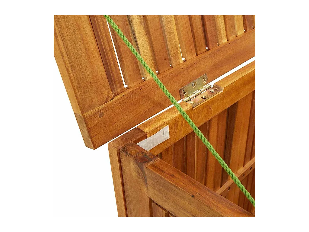 Tuinopbergbox 113x50x58 cm Massief acaciahout