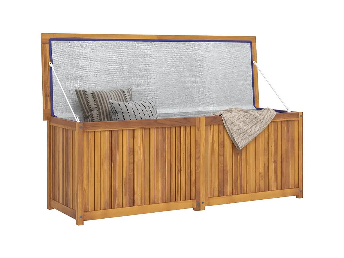 Tuinbak 150x50x55 cm Massief teakhout