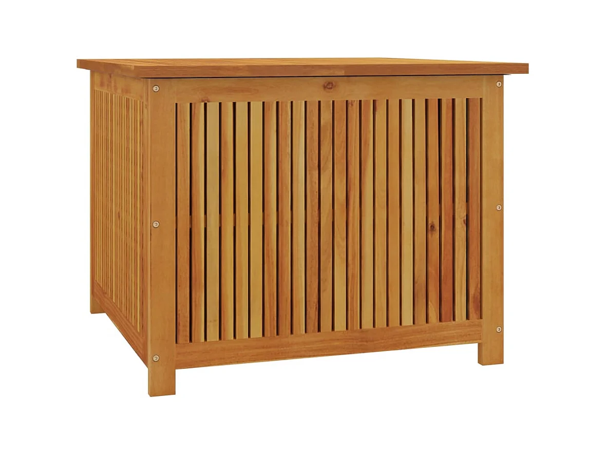 Tuinopbergbox 75x75x58 cm massief acaciahout