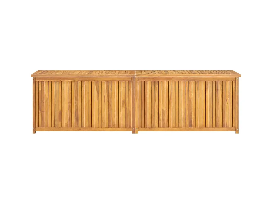 Tuinbak 200x50x55 cm Massief teakhout