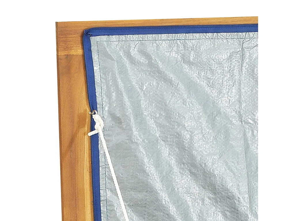 Tuinbak 200x50x55 cm Massief teakhout