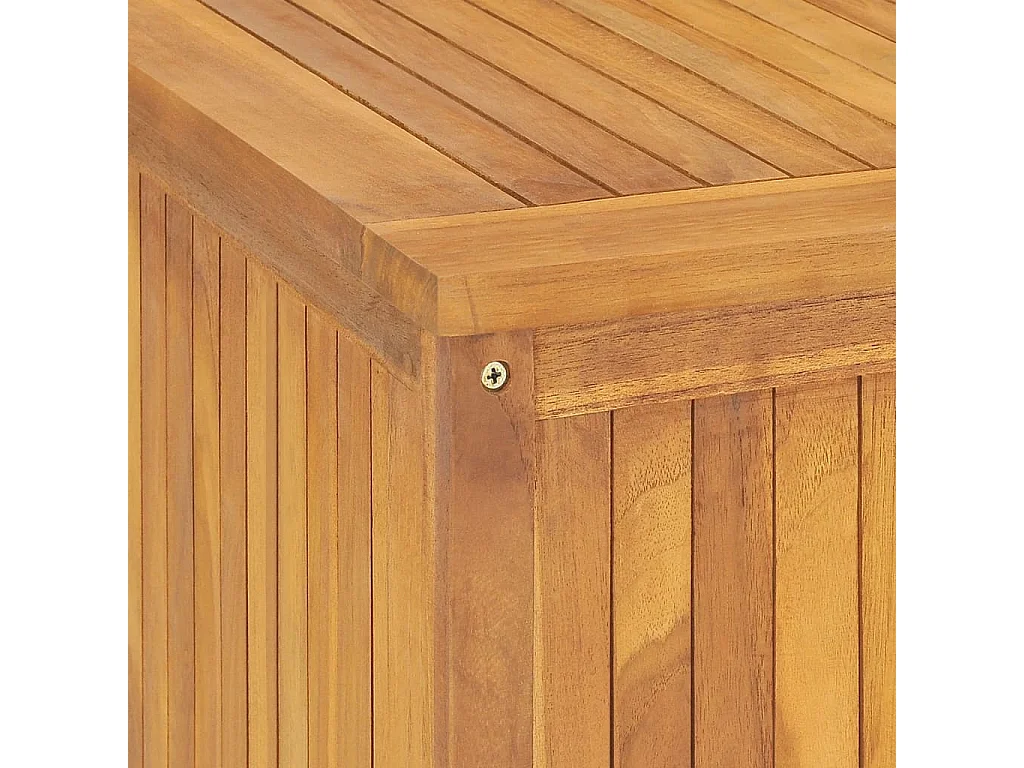 Caja de jardín 200x50x55 cm Madera maciza de teca
