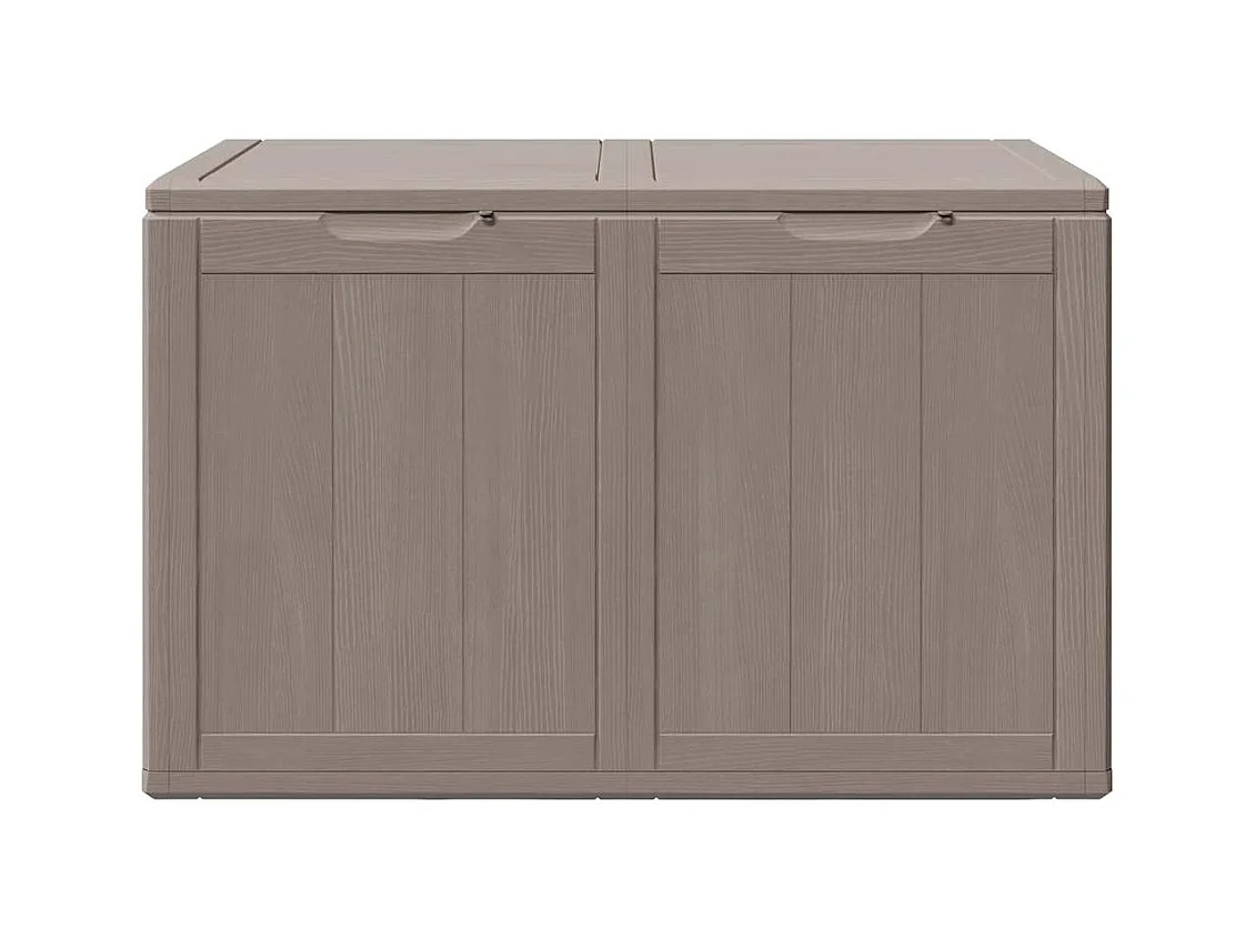 Tuinopbergbox 180 L Bruin PP houtlook