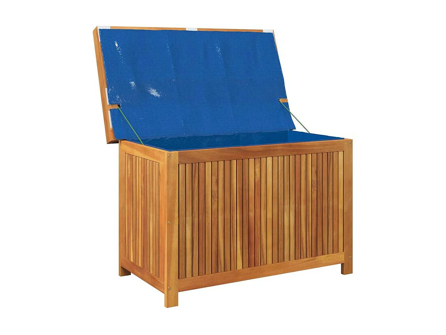 Boîte à coussins d'extérieur 90x50x60,5 cm bois massif d'acacia