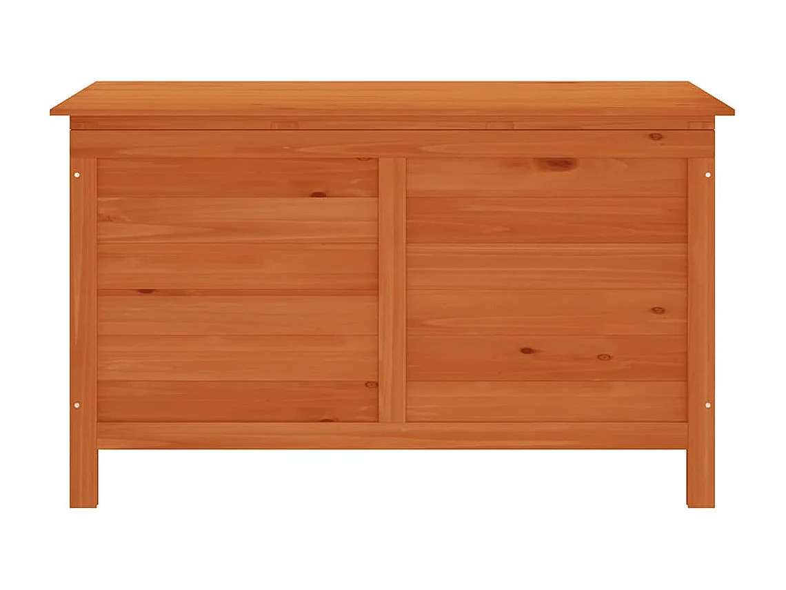 Caja de almacenamiento para jardín 99x49,5x58,5 cm madera maciza de abeto