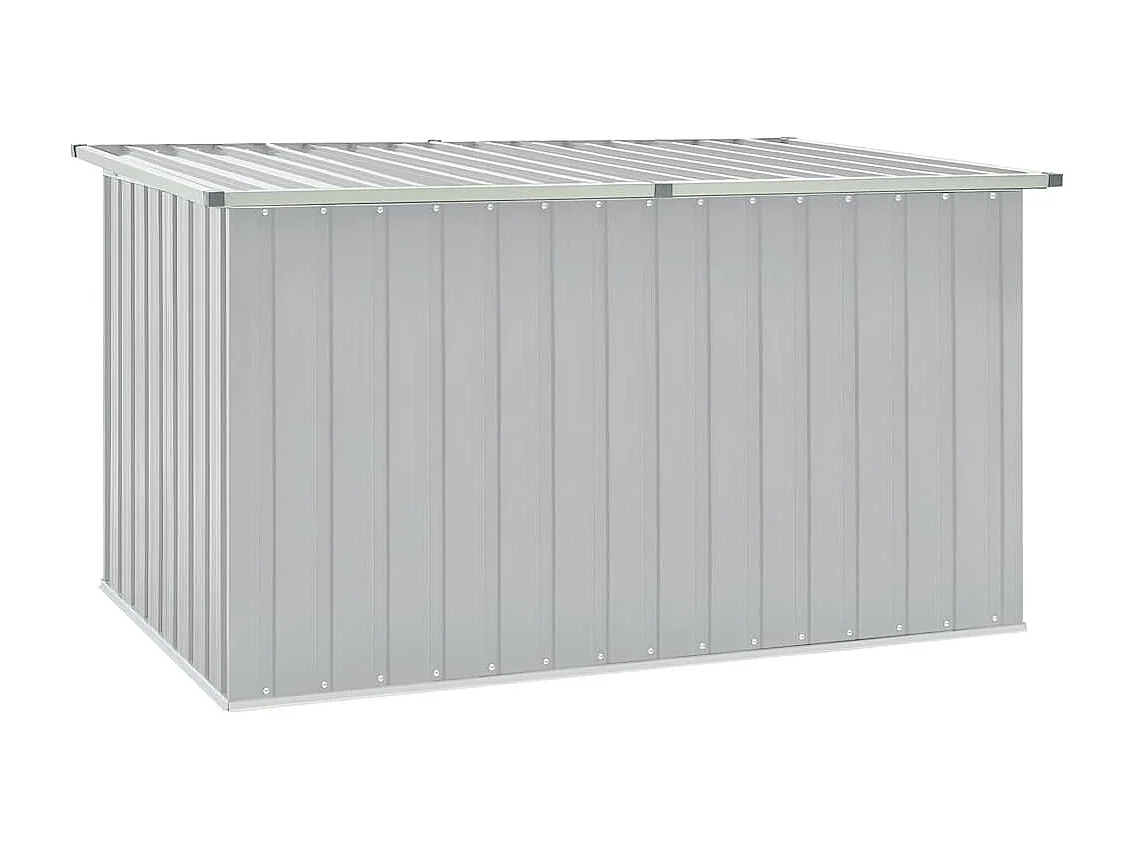 Caja de almacenamiento de jardín Gris 171x99x93 cm
