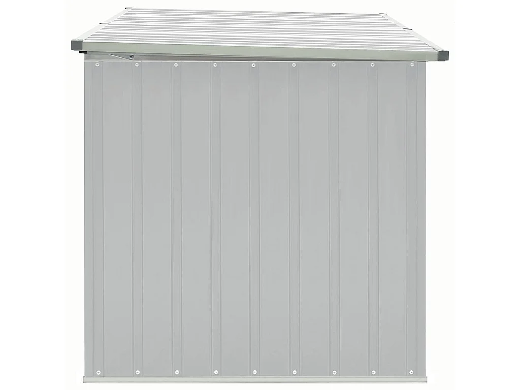 Caja de almacenamiento de jardín Gris 171x99x93 cm