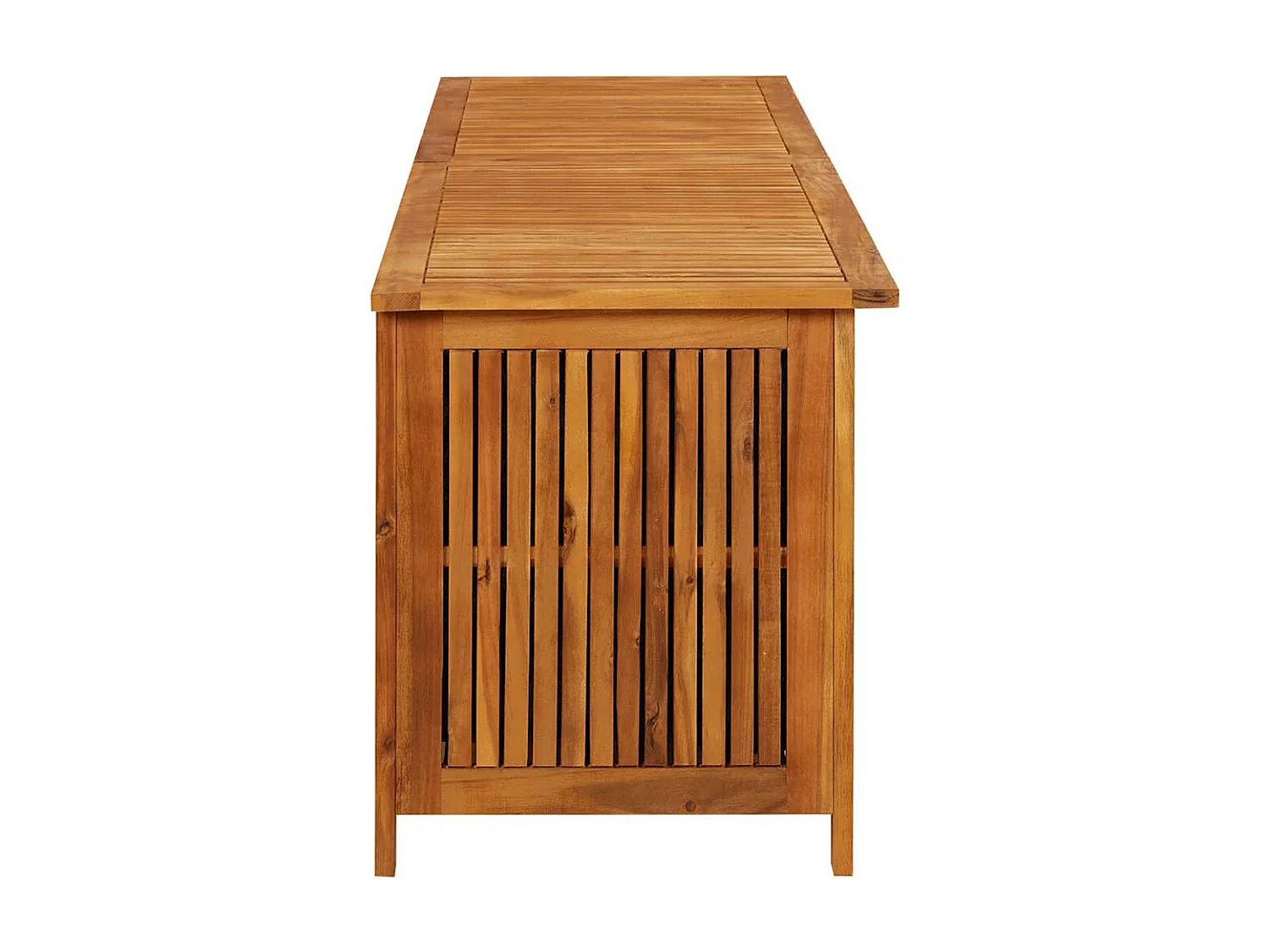 Cassapanca da giardino 200x50x58 cm Legno massello di acacia