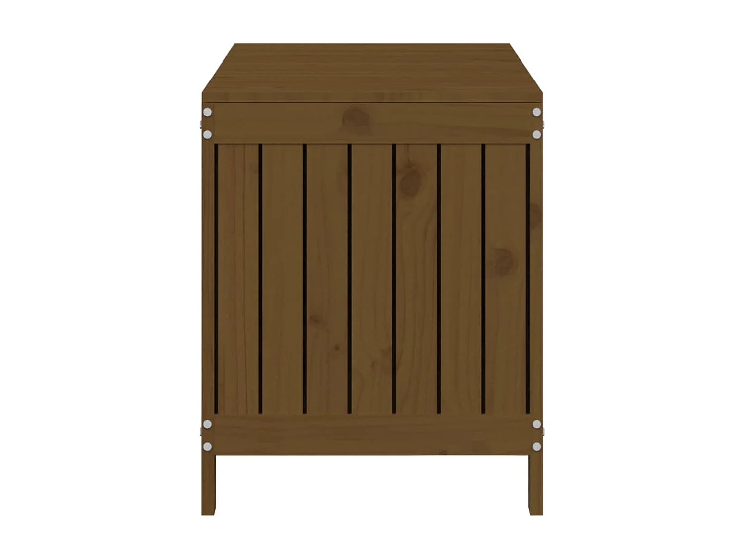 Honingbruine tuinopbergbox 115x49x60 cm grenenhout