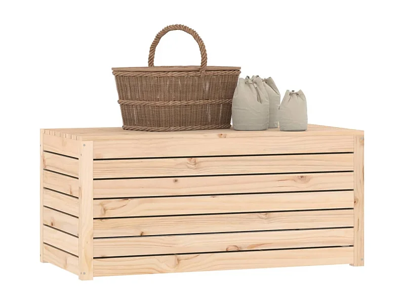 Tuinbak 101x50,5x46,5 cm massief grenenhout