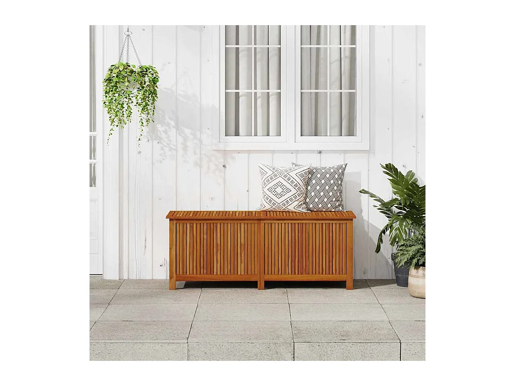 Tuinopbergbox 150x50x58 cm Massief acaciahout