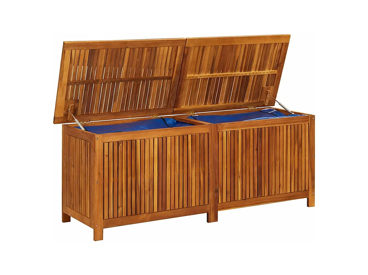 Tuinopbergbox 150x50x58 cm Massief acaciahout