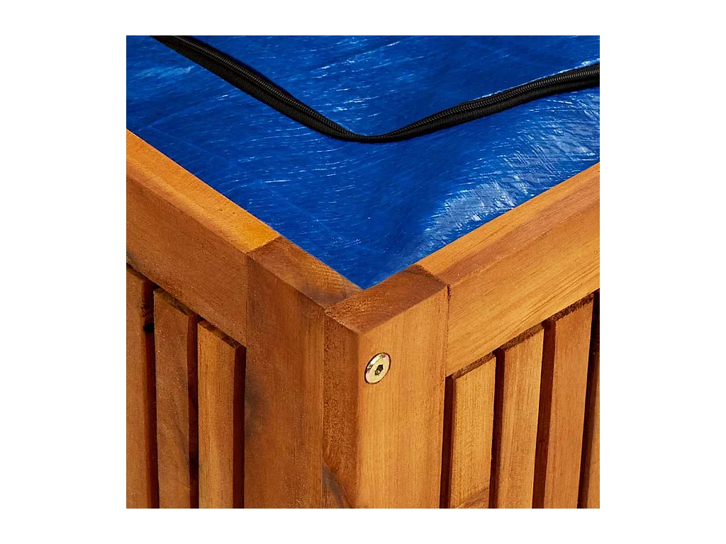 Tuinopbergbox 150x50x58 cm Massief acaciahout