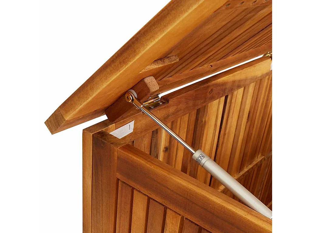 Cassapanca da giardino 150x50x58 cm Legno massello di acacia
