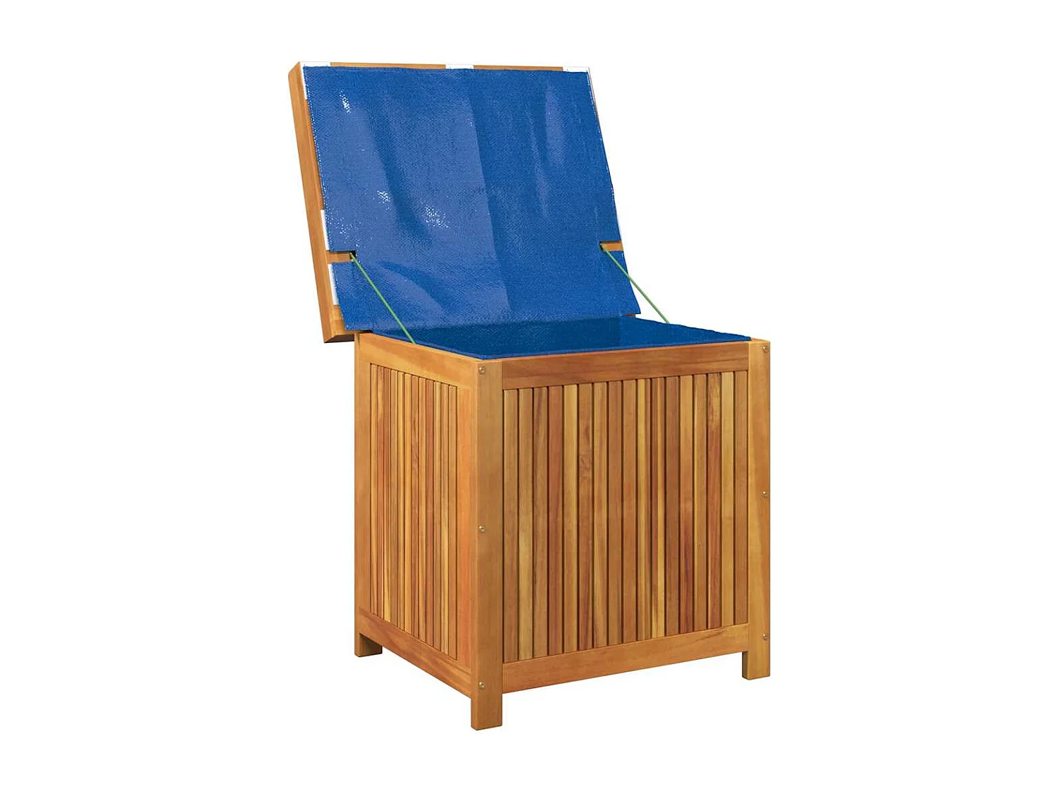 Boîte à coussins d'extérieur 60x50x61 cm bois massif d'acacia