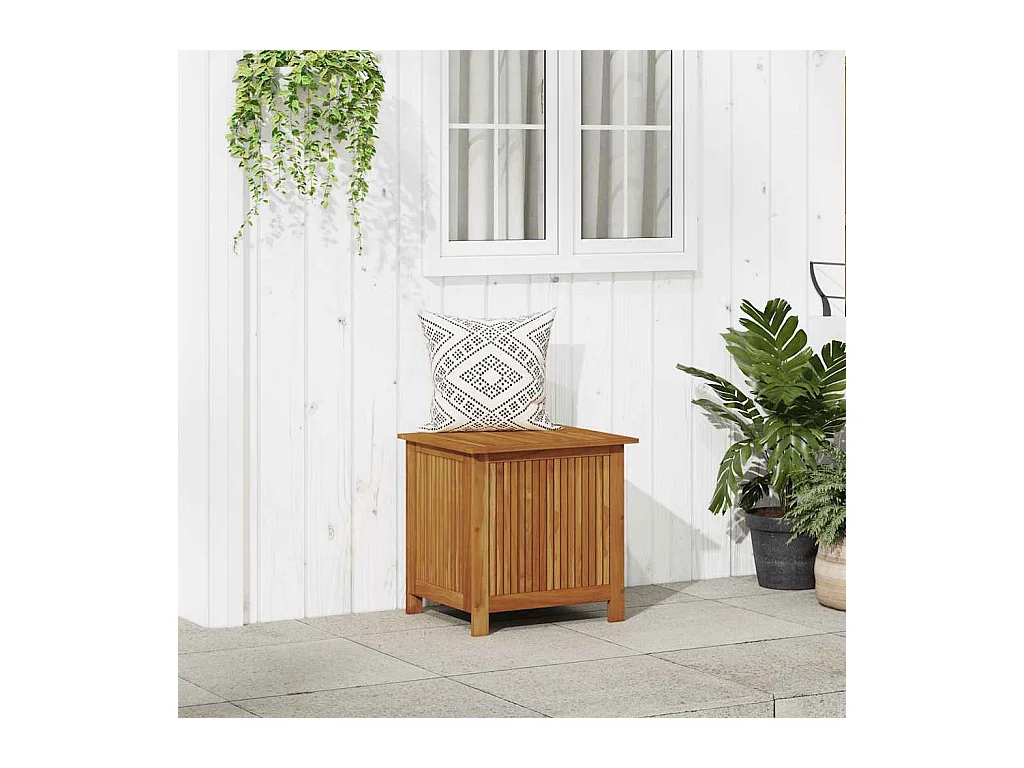 Tuinopbergbox 60x50x58 cm Massief acaciahout