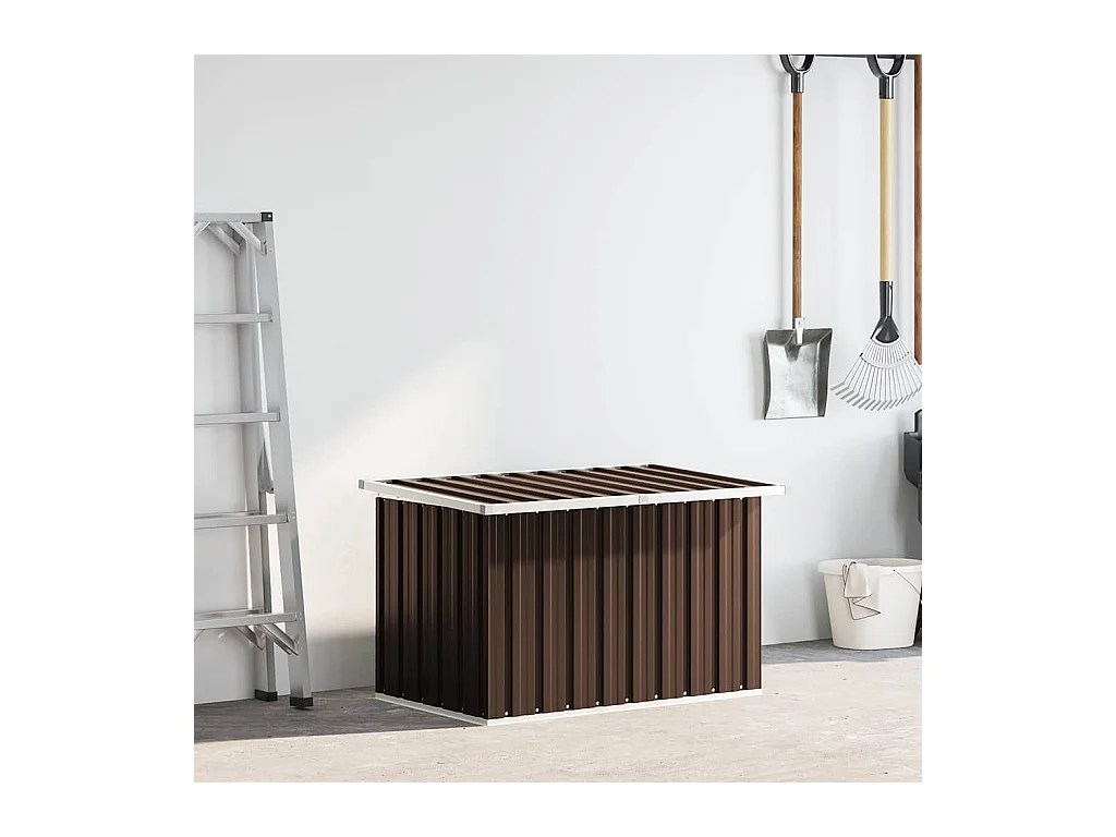 Tuinopbergbox Bruin 109x67x65 cm