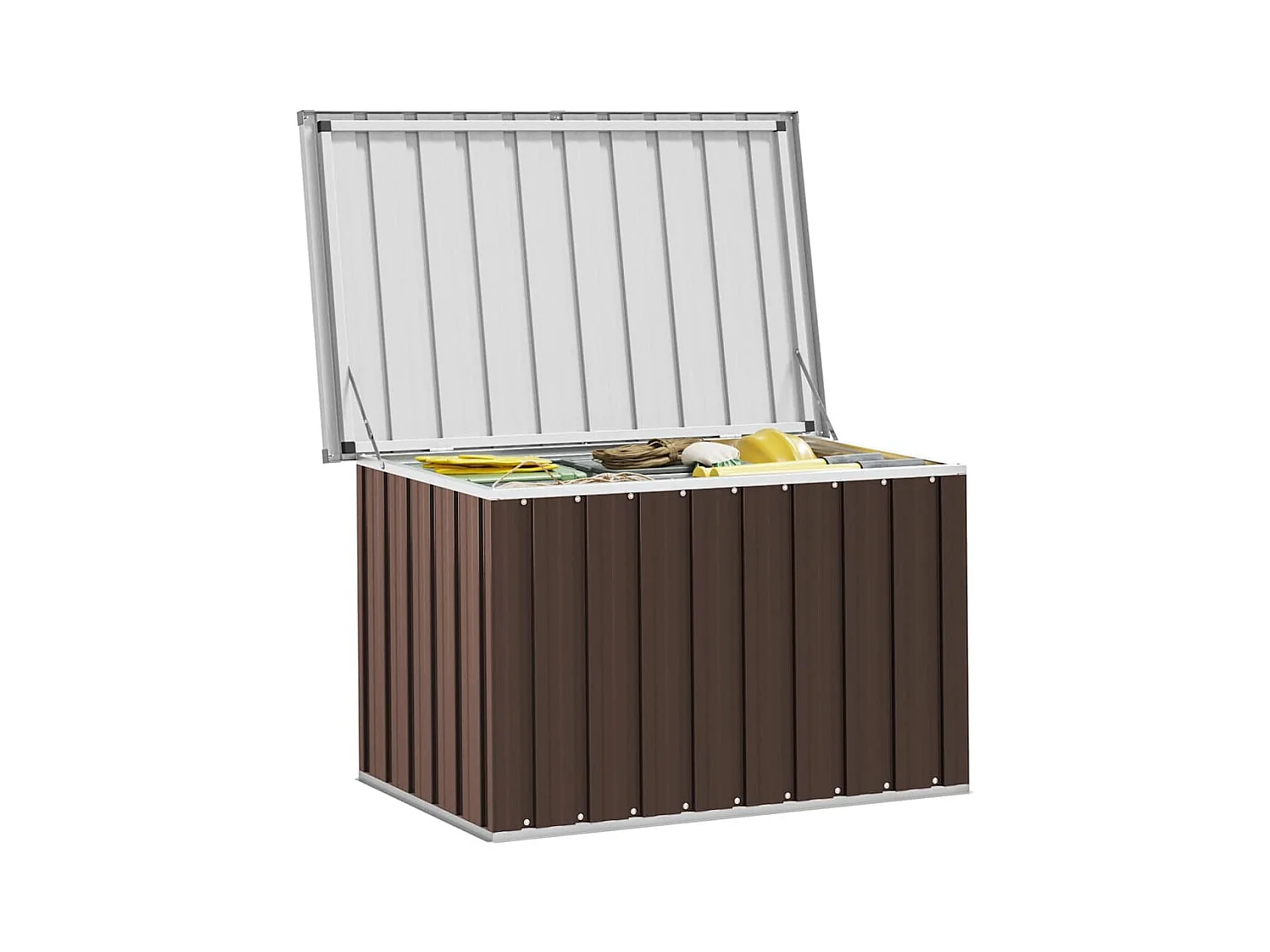 Tuinopbergbox Bruin 109x67x65 cm