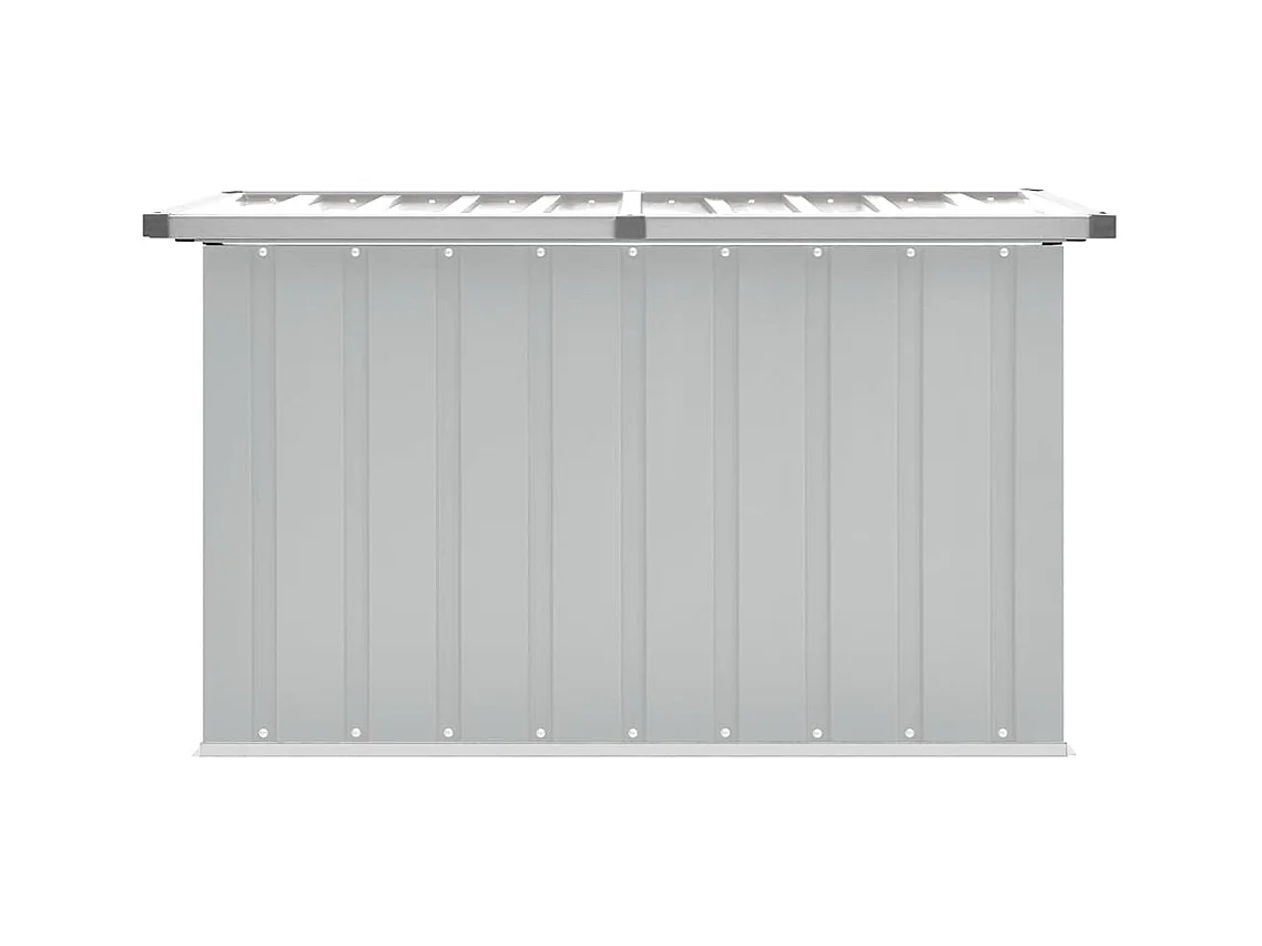 Boîte de rangement de jardin Gris 109x67x65 cm