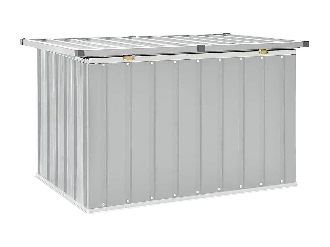 Boîte de rangement de jardin Gris 109x67x65 cm