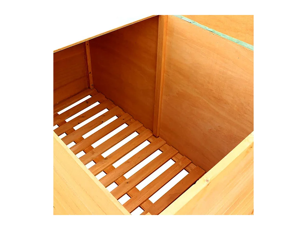 Tuinopbergbox 126x72x72 cm Hout