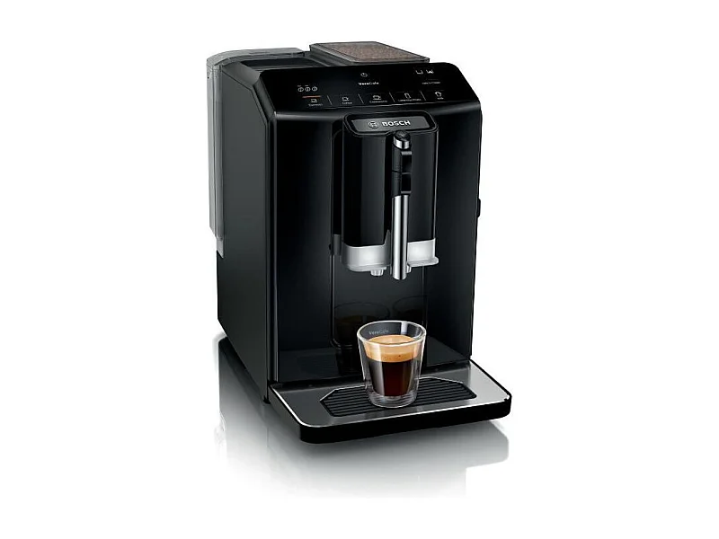Machine a café broyeur expresso - BOSCH - TIE20119 Serie 2 - 1300 W - 250 g de grains - 1,4 L - Noir
